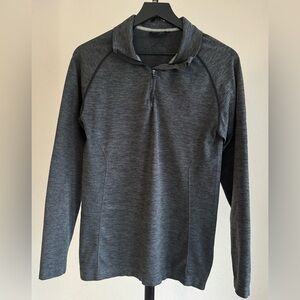 Alphalete Gray  Zip Workout Premium Tracksuit Jacket Medium